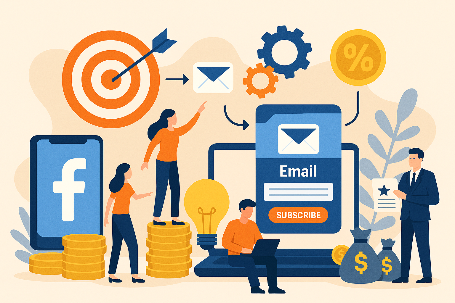 Hör auf Geld zu verbrennen – Funnel vor Facebook Ads