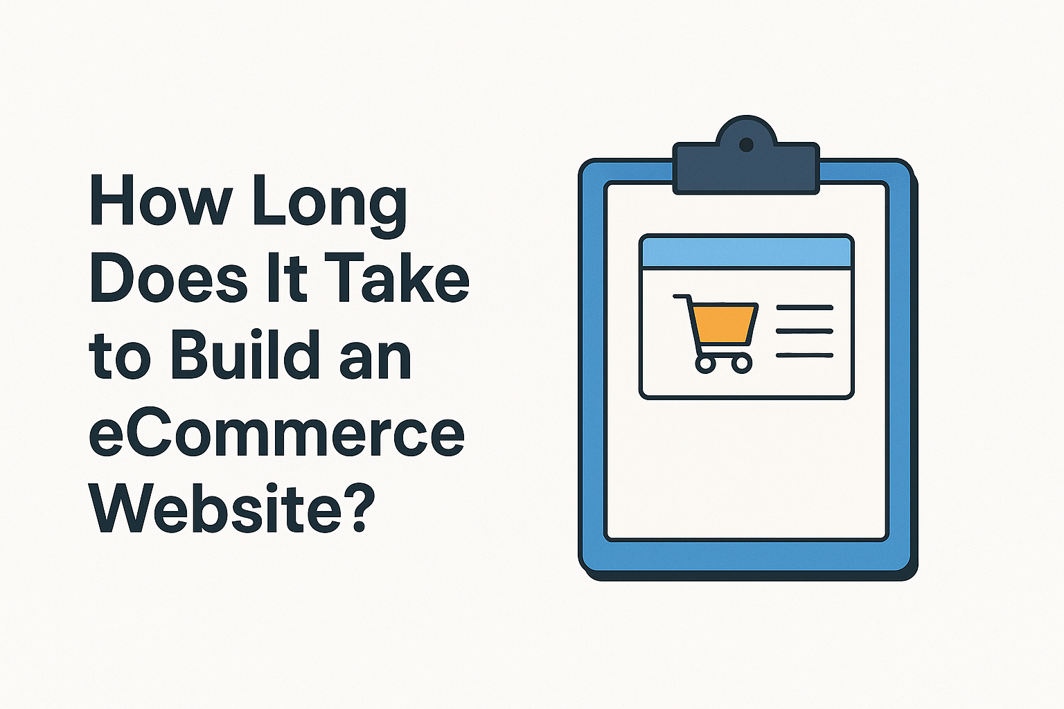 How Long Does It Take to Build an eCommerce Website? (Complete Timeline Explained)