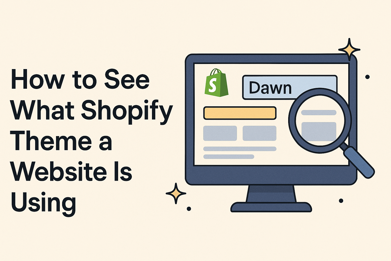How to Find Out What Shopify Theme a Website Is Using